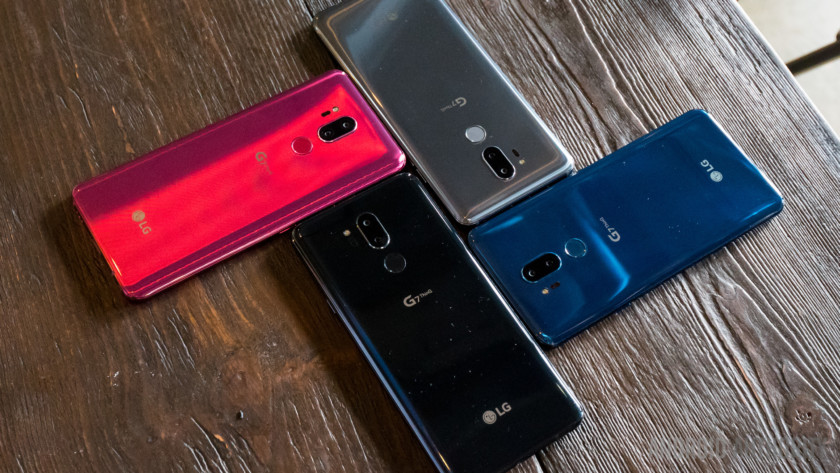 Điện thoại LG G7 được thiết kế nhiều màu sắc cho người dùng lựa chọn