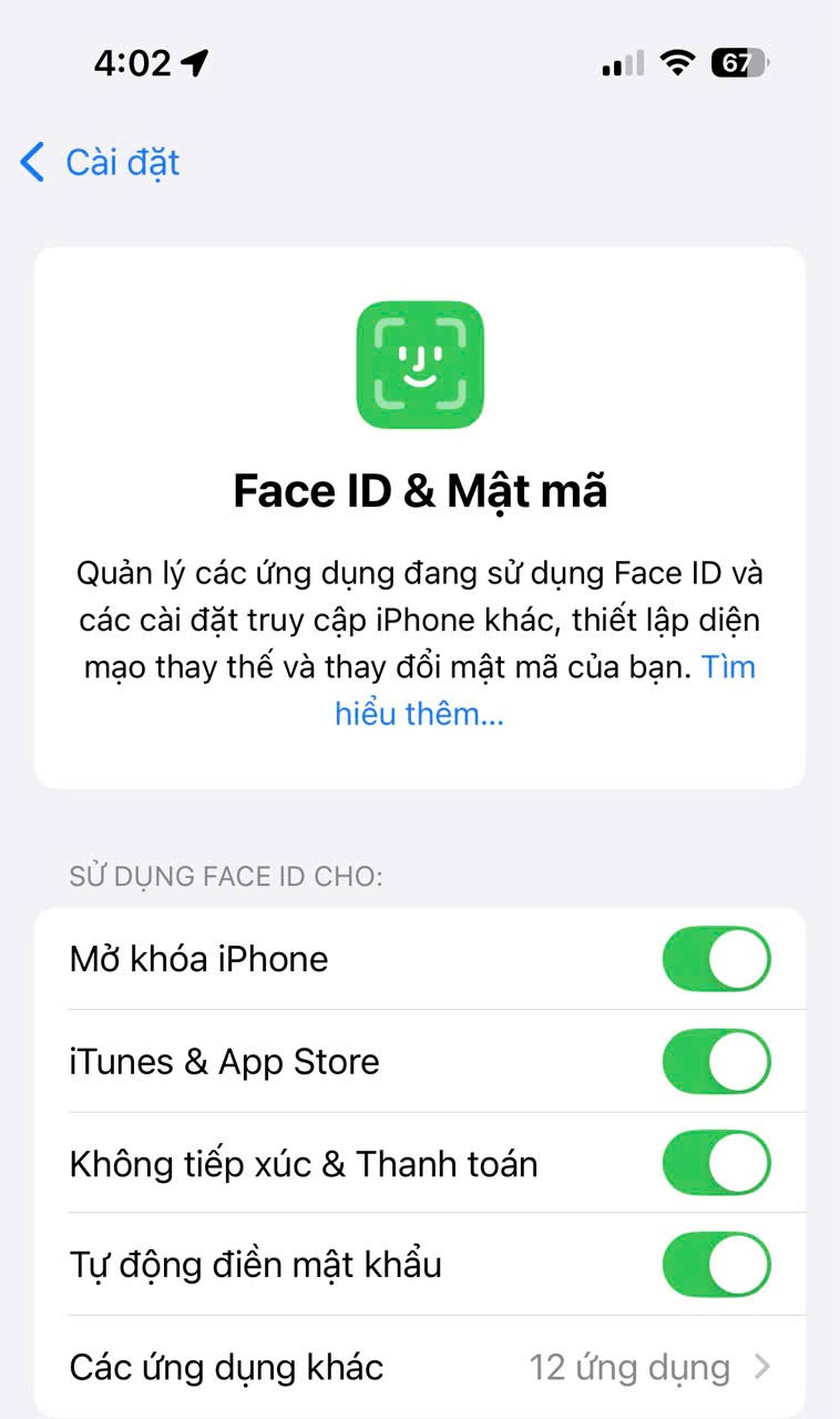 iPhone 13 bị lỗi Face ID không nhận diện được khuôn mặt?