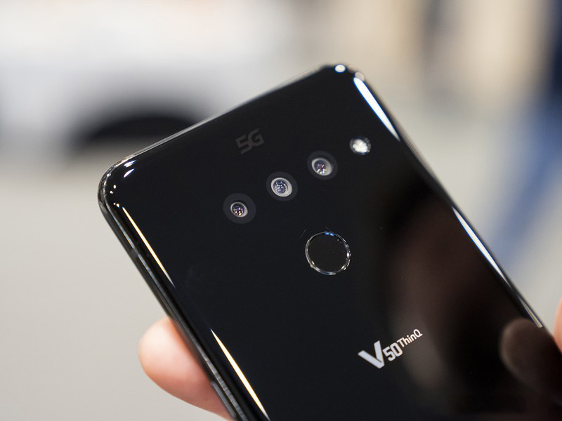 Phiên bản điện thoại LG V50 xách tay Hàn Quốc